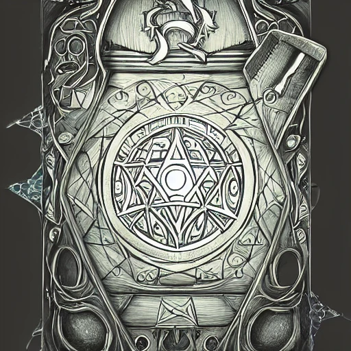 book illustration, of (Notepad with Alchemical symbols and words), concept, d & d, high fantasy, detailed, digital art, artstation, smooth, sharp focus, fantasy, intricate, elegant, highly detailed, digital painting, isometric, concept art, illustration, artstation trending, pixiv, deviantart, (((!!!solid background!!!!))), (((white background))), (((transparent background))), Water Color