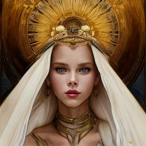 goddess, graceful, ultra realistic photo portrait of Scarlett Leithold, painting burst, beautiful symmetrical face, nonchalant kind look, realistic round eyes, tone mapped, intricate, elegant, highly detailed, digital painting, artstation, concept art, smooth, sharp focus, illustration, art by artgerm and greg rutkowski and alphonse mucha, 4k, 8k, perfect naked breast