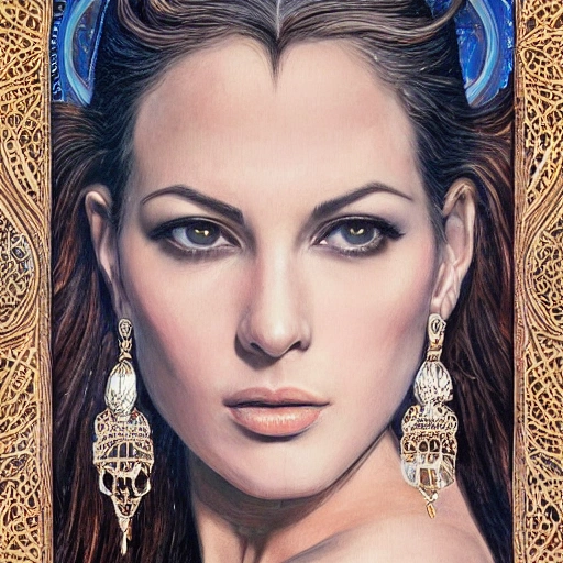 goddess, graceful, ultra realistic photo portrait of monica belucci, painting burst, beautiful symmetrical face, pale skin, blonde hair, nonchalant kind look, realistic round eyes, tone mapped, intricate, elegant, highly detailed, digital painting, artstation, concept art, smooth, sharp focus, illustration, art by artgerm and greg rutkowski and alphonse mucha, 4k, 8k, perfect naked breast