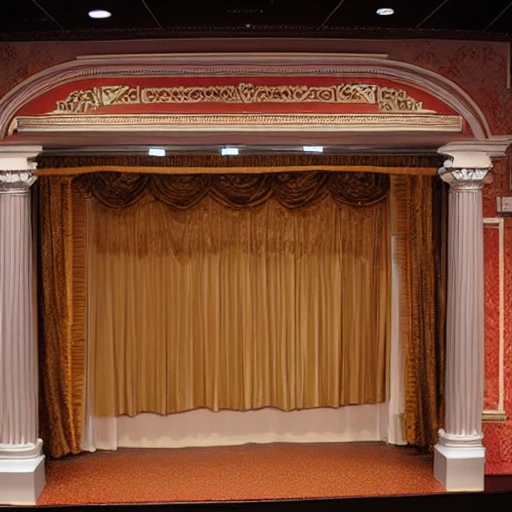 proscenium drama stage