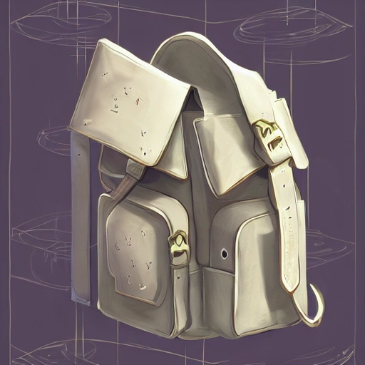 book illustration of (opened traveler small backpack), concept, d & d, high fantasy, detailed, digital art, artstation, smooth, sharp focus, fantasy, intricate, elegant, highly detailed, digital painting, isometric, concept art, illustration, artstation trending, pixiv, deviantart, (((!!!solid background!!!!))), (((white background))), (((transparent background))), Water Color, Oil Painting