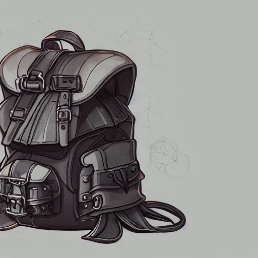 book illustration of (traveler small backpack with opened mouth), concept, d & d, high fantasy, detailed, digital art, artstation, smooth, sharp focus, fantasy, intricate, elegant, highly detailed, digital painting, isometric, concept art, illustration, artstation trending, pixiv, deviantart, (((!!!solid background!!!!))), (((white background))), (((transparent background))), Water Color, Oil Painting