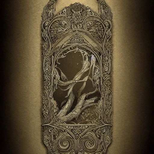 book illustration of (one antique paper bookmark), concept, d & d, high fantasy, detailed, digital art, artstation, smooth, sharp focus, fantasy, intricate, elegant, highly detailed, digital painting, isometric, concept art, illustration, artstation trending, pixiv, deviantart, (((!!!solid background!!!!))), (((white background))), (((transparent background))), Water Color, Oil Painting