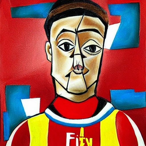 mesut ozil picasso 
style