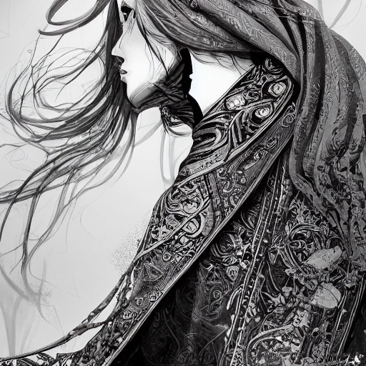 book illustration of (Scarf Of Confusion), concept, d & d, high fantasy, detailed, digital art, artstation, smooth, sharp focus, fantasy, intricate, elegant, highly detailed, digital painting, isometric, concept art, illustration, artstation trending, pixiv, deviantart, (((!!!solid background!!!!))), (((white background))), (((transparent background))), Water Color, Oil Painting