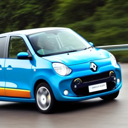 gerard piqué driving an renault twingo