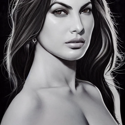 goddess, graceful, ultra realistic photo portrait of monica belucci, painting burst,perfect naked breast, beautiful symmetrical face, pale skin, blonde hair, nonchalant kind look, realistic round eyes, tone mapped, intricate, elegant, highly detailed, digital painting, artstation, concept art, smooth, sharp focus, illustration, art by artgerm and greg rutkowski and alphonse mucha, 4k, 8k, 