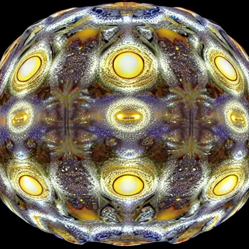 A large fractal based Murano egg glowing, feberge style, small sparkling gems, gold, silver, tons of facets, transluscent, very detailed, wide angle. , Unreal Engine 5, Cinematic, Color Grading, portrait Photography, Ultra-Wide Angle, Depth of Field, hyper-detailed, beautifully color-coded, insane details, intricate details, beautifully color graded, Unreal Engine, Cinematic , Color Grading, Editorial Photography , Shot on 70mm lens, S, 32k, Super-Resolution, Megapixel, hyper realistic