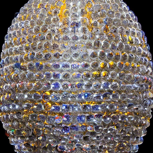 medium Murano egg glowing from within, feberge style, small sparkling gems, gold, silver, tons of facets and gems, transluscent, very detailed, wide angle. , Unreal Engine 5, Cinematic, Color Grading, portrait Photography, Ultra-Wide Angle, Depth of Field, hyper-detailed, beautifully color-coded, insane details, intricate details, beautifully color graded, Unreal Engine, Cinematic , Color Grading, Editorial Photography , Shot on 70mm lens, S, 32k, Super-Resolution, Megapixel, hyper realistic