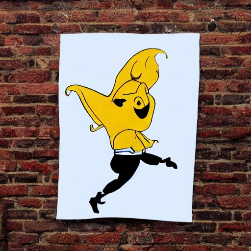 The devil as a dancing daffodil demon