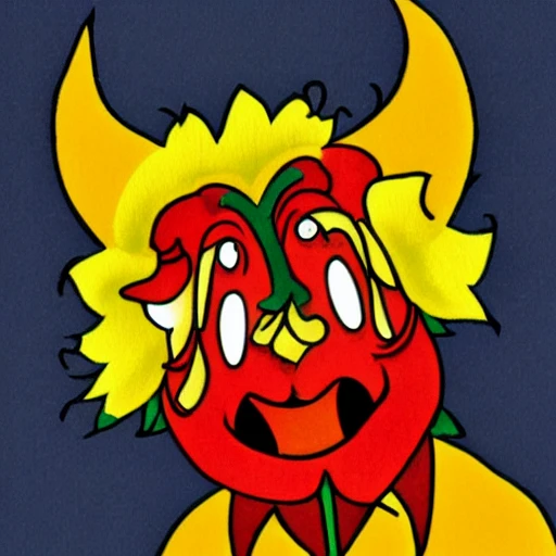 The devil as a dancing daffodil demon