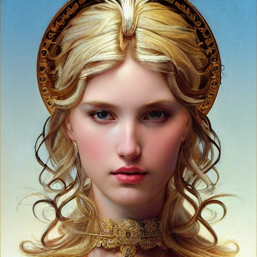 goddess, graceful, ultra realistic photo portrait of venus, painting burst, beautiful symmetrical face, pale skin, blonde hair, nonchalant kind look, realistic round eyes, tone mapped, intricate, elegant, highly detailed, digital painting, artstation, concept art, smooth, sharp focus, illustration, art by artgerm and greg rutkowski and alphonse mucha, 4k, 8k, perfect naked breast, Oil Painting