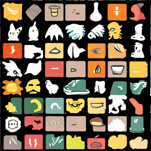 Just give me a bunch of wild shit that does not make any sense, and turn it into a collection of icons...