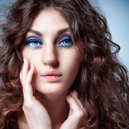 Ritratto in primo piano di una ragazza sexy, capelli ondulati rossi soffiati dal vento, città Palermo sullo sfondo, illuminazione professionale dello studio, molto dettagliato, 8K, occhiali, blue eyes.