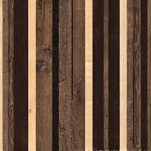 Design a border with a repeating pattern of rough hewn wood grain planks in shades of dark brown