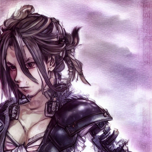 {{{octopath traveler style cyberpunk fantasy rpg character art of  sporty city girl}}}, highly detailed, {hyperrealistic upper body portrait of 20 years old woman with simple background oil colors}, wearing urban outfit, beautiful hair, illustrated, beautiful and detailed eyes, fit body, seductive look, sharp focus, elegant, volumetric lighting, smooth, videogame character art, 1woman, thick black outlines, cartoony, anime, art by artgerm, trending artstation