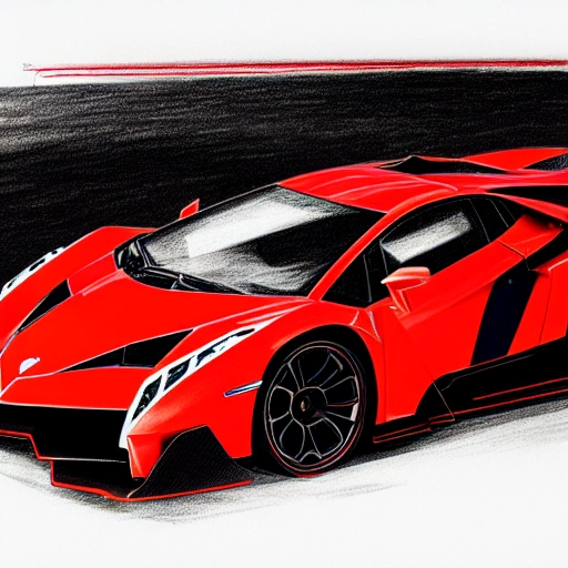 How to draw Lamborghini Aventador (Front View) - YouTube