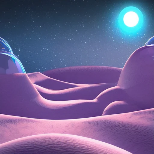 Futuristic Outer space concept  , Cartoon, Trippy, 3D