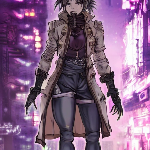 {{{octopath traveler style cyberpunk rpg character art of city girl}}}, highly detailed, {hyperrealistic upper body portrait of 40 years old woman with simple background oil colors}, {{wearing urban tech wear,}} leather pants, dark colored hair, illustrated, beautiful and detailed eyes, busty body, large breasts, cool and mysterious look, sharp focus, volumetric lighting, smooth, videogame character art, 1woman, thick black outlines, cartoony, anime, art by artgerm, trending artstation