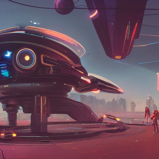 futuristic space captain, photorealistic, 8k, sci-fi, concept, simon stalenhag ,syd mead, insane detail, ash thorp, kyza, cyberpunk, collection