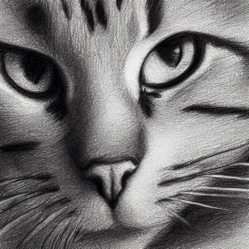cat, Pencil Sketch