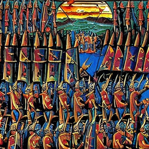  medieval army march epic,  Trippy