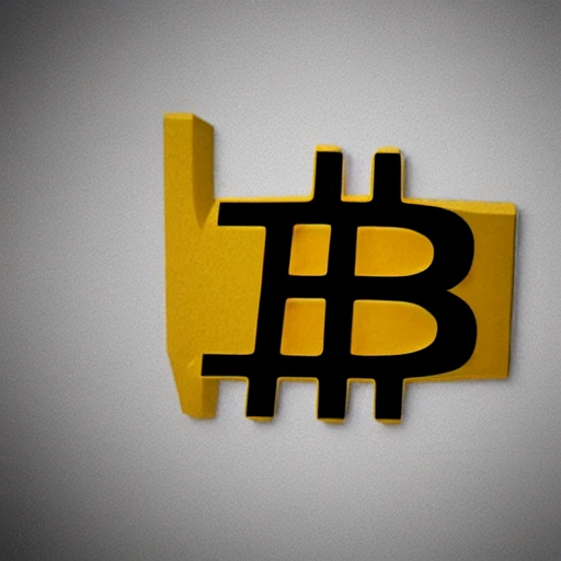 Logo for a site called BitcoinBeastie, 3D