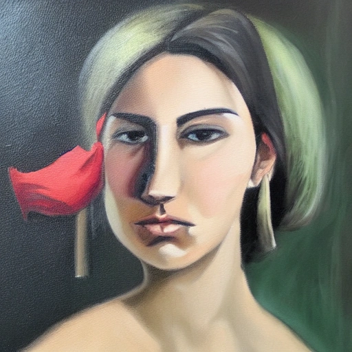 mujer, Oil Painting