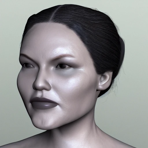 mujer, 3D