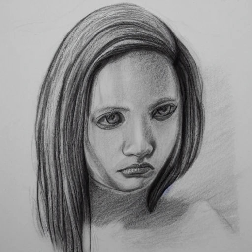 Mula sem cabeça, , Pencil Sketch