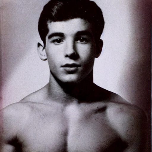 Foto en la mejor calidad de un chico joven, moreno, con rostro cincelado de simetría perfecta, con pómulos marcados, cejas pobladas y definidas, de mirada profunda. 