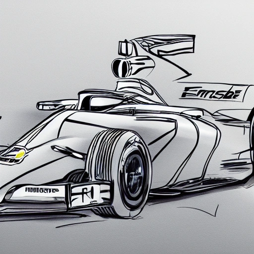 Ferrari F1 Car Art Print  Rosf1Design