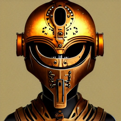 steampunk helmet fantasy art mask robot ninja stylized digital illustration sharp focus, elegant intricate digital painting , 3D, cyberpunk girls,sexy
, 3D