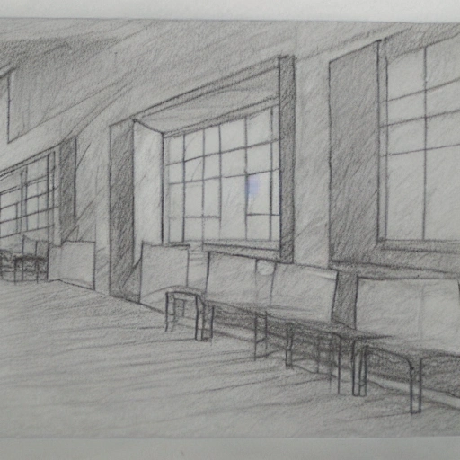 highschools, Pencil Sketch