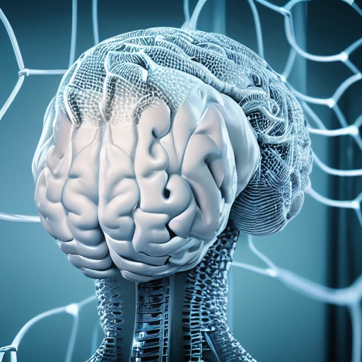 complex 3d render ultra detailed of a beautiful porcelain human brain, cyborg, robotic parts, 150 mm, beautiful studio soft light, rim light, vibrant details, luxurious cyberpunk, lace, hyperrealistic, cable electric wires, microchip, elegant, beautiful background, octane render, H. R. Giger style, 8k