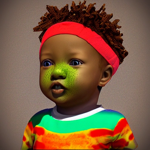 Rasta baby, 3D