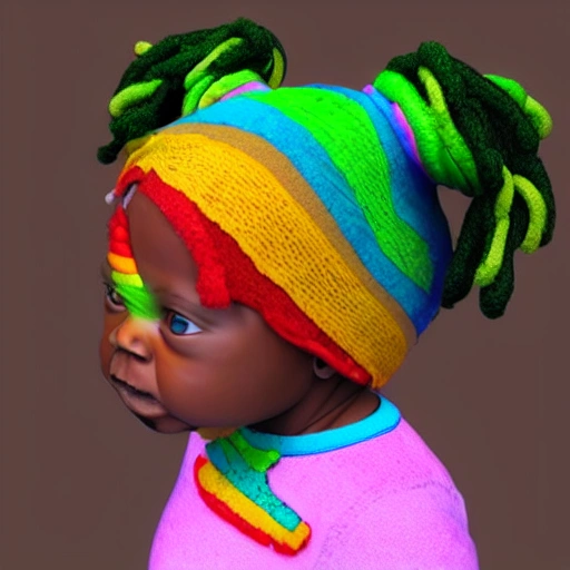 Rasta baby, 3D - Arthub.ai