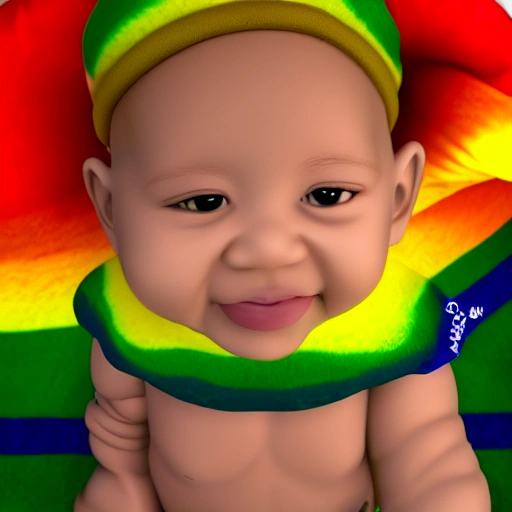 Rasta baby, 3D