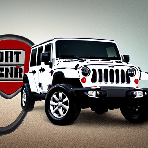 social media design for rent cars agency with jeep car 