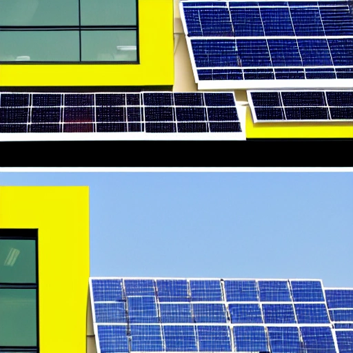 Design a sleek and modern revolutionary logo for a solar installation company that incorporates the imagery of a sun and incorporates the company's name, "Solarteur", in a bold and innovative font. color green yellow blue, Trippy