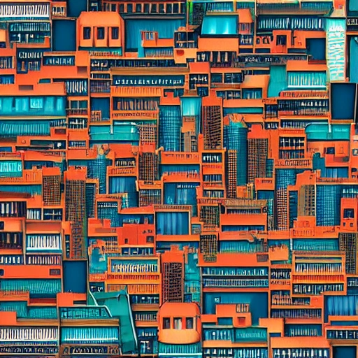 street view, city made of fonts, cinematic,  Trippy