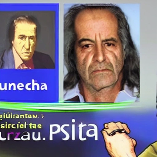 realizame una imagen de luciria la anciedad si fuera una persona