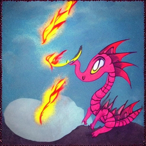 aby rain dragon breathing fire
