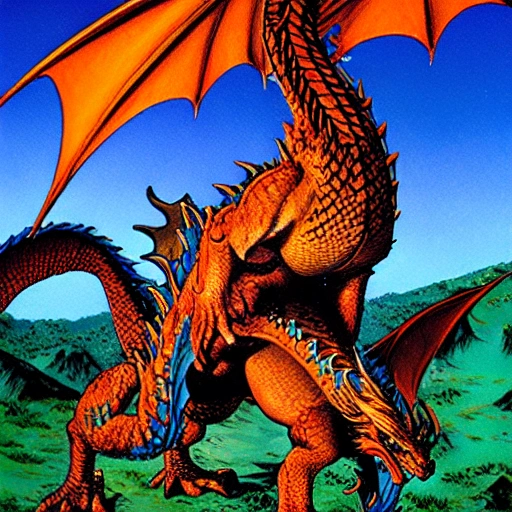Dragon by Larry Elmore