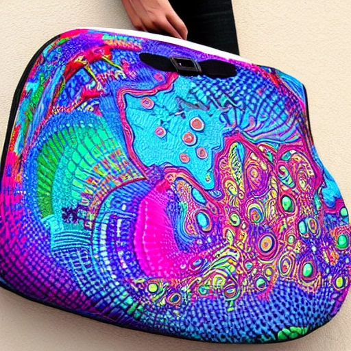 , 3D,aninomerina.com/products/bolso-viaje-truqueme, Trippy