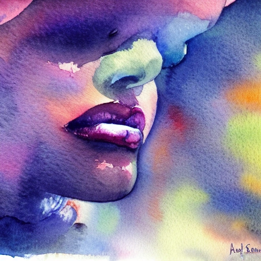 dreaming in watercolor, trending on artstation, award winning, Water Color