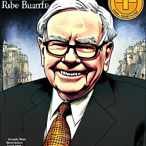 Warren Buffett, by Robert Maguire and Jim Lee and Frank Miller and WLOP and Frank Quitely