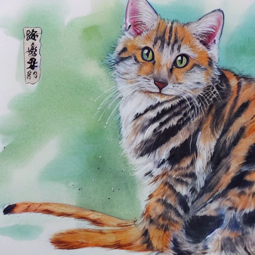 汉堡
猪肉, Water Color