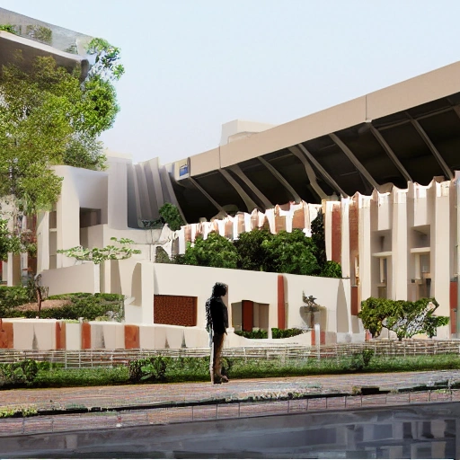 national instute of design in hydarbad context mordern elements volumetric space ,cortyards, roof gardern ,jailly works ,landscape , cultural elements designed by sanjay puri architects
