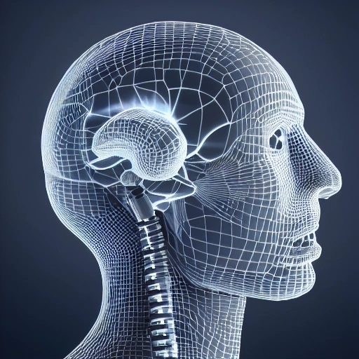complex 3d render ultra detailed of a beautiful porcelain human brain, cyborg, man, robotic parts, 85 mm, beautiful studio soft light, rim light, vibrant details, luxurious cyberpunk, lace, hyperrealistic, cable electric wires, microchip, elegant, beautiful background, octane render, H. R. Giger style, 8k